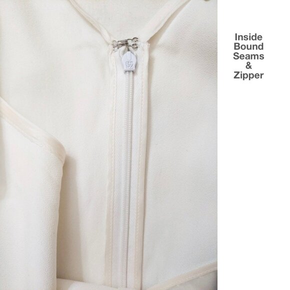 Another Tomorrow Lace Inset Dress Sample - Sm - NWT - Picture 10 of 12